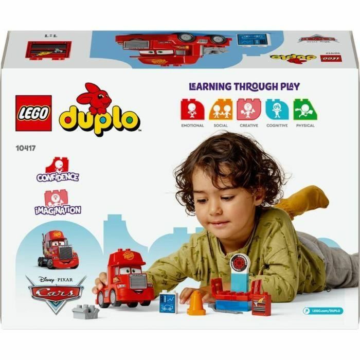 LEGO DUPLO | 10417 Disney y Pixar Cars Mack Race, Juguete con Ruedas para Niños 1