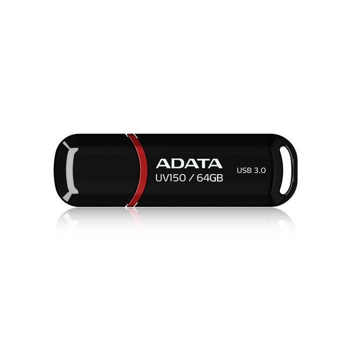 ADATA UV150 DashDrive Memoria Flash USB 3.0 SuperSpeed 64GB Compacta con Diseño Brillante, Tapa Enganchable y Almacenamiento Seguro 0 ADATA UV150 DashDrive Memoria Flash USB 3.0 SuperSpeed 64GB Compacta con Diseño Brillante, Tapa Enganchable y Almacenamiento Seguro 0