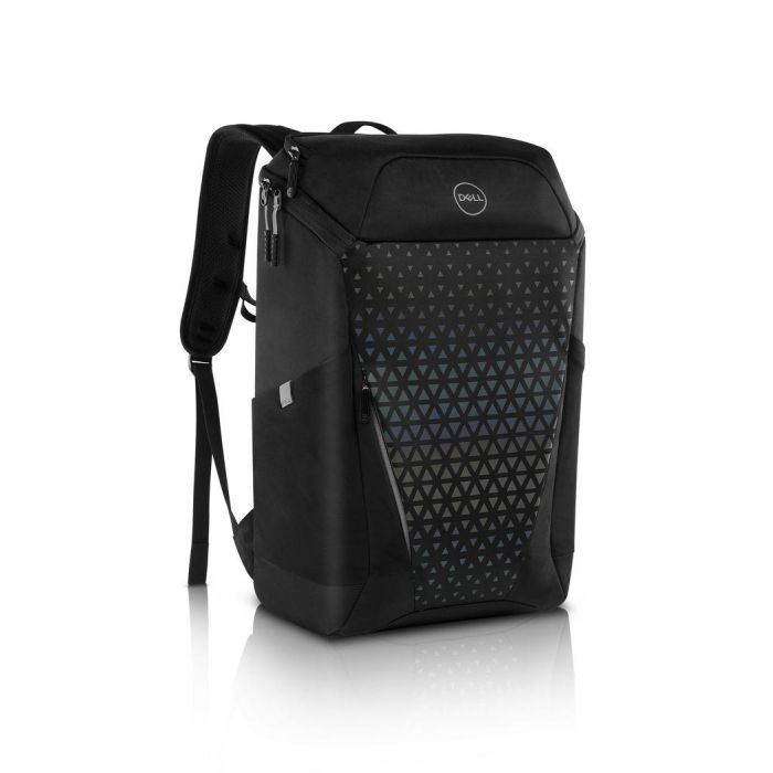 Dell GM1720PM Mochila Gaming para Portátiles de hasta 17 pulgadas, Negra, con Tirantes y Asa de Transporte