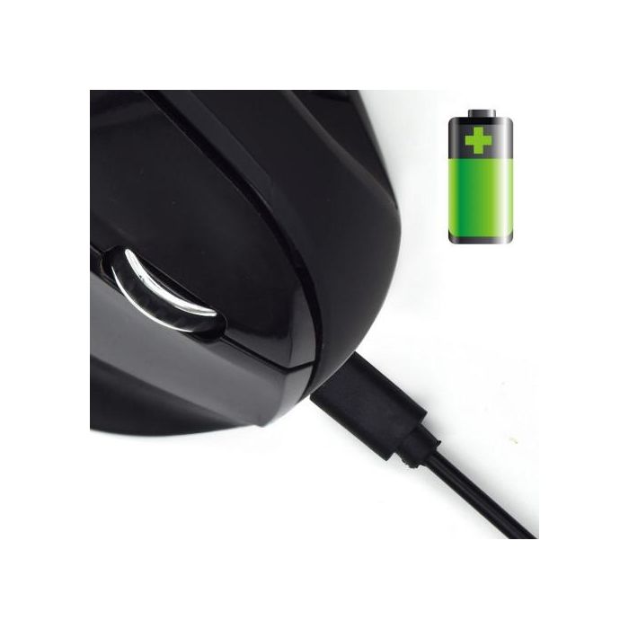 Ewent EW3158 Ratón Ergonómico Vertical Inalámbrico RF 1600 DPI Óptico Mano Derecha USB Recargable para Oficina 5 Ewent EW3158 Ratón Ergonómico Vertical Inalámbrico RF 1600 DPI Óptico Mano Derecha USB Recargable para Oficina 5