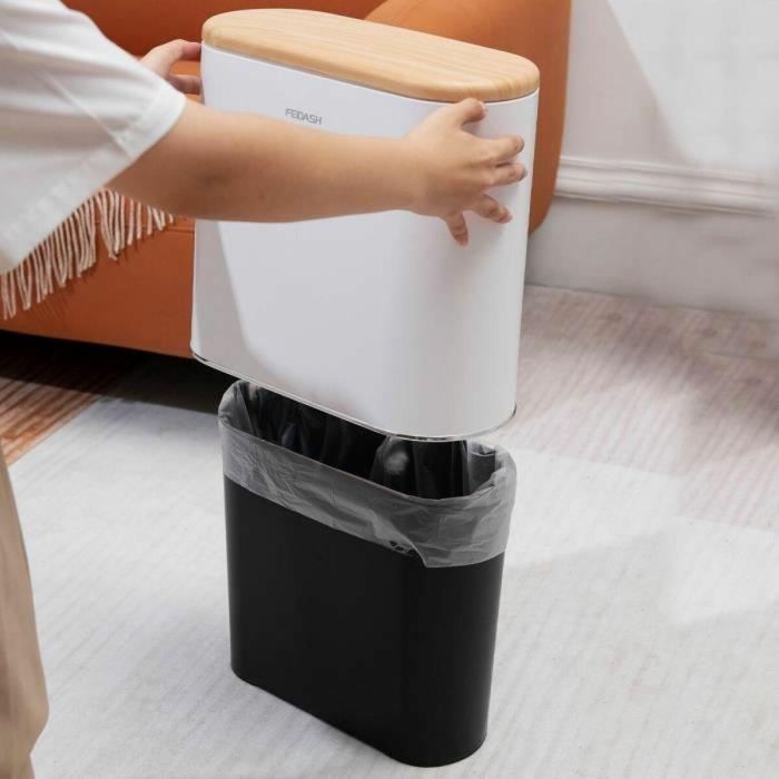 Cubo de basura Kitchen Move Plástico 10 L 1 Cubo de basura Kitchen Move Plástico 10 L 1