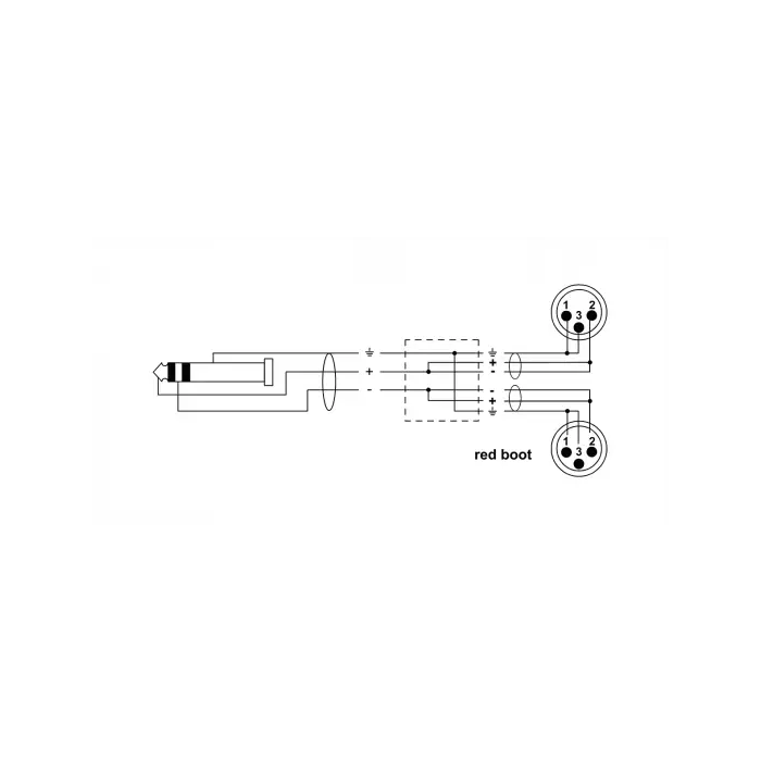 Cordial Cable Y Mini-Jack Estéreo / 2 Xlr Macho De 1,5 M 1