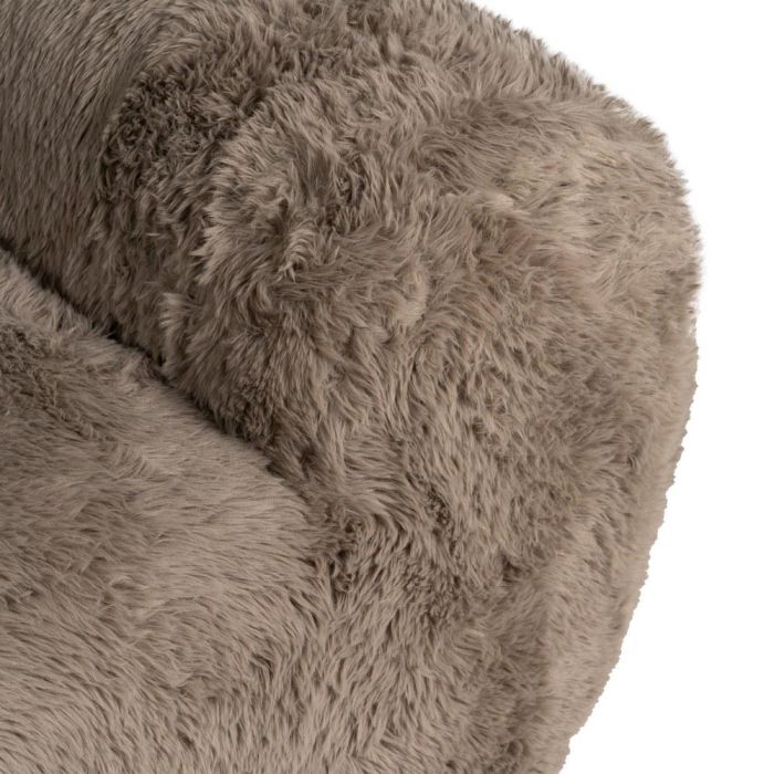 Sillón Taupe Tejido 124 X 107 X 79,50 cm