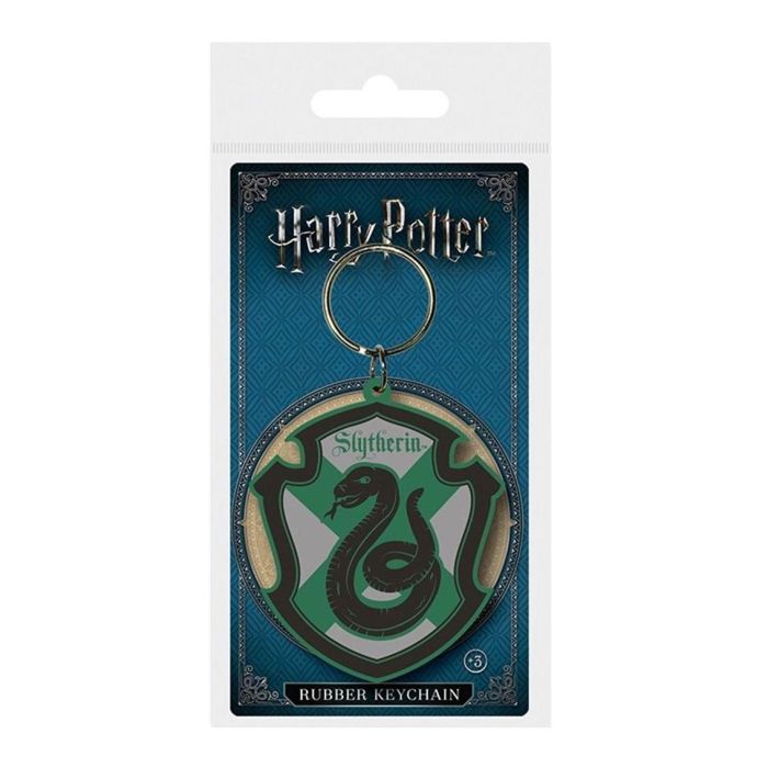 Pyramid Llavero Harry Potter Slytherin Escudo - Colección Oficial