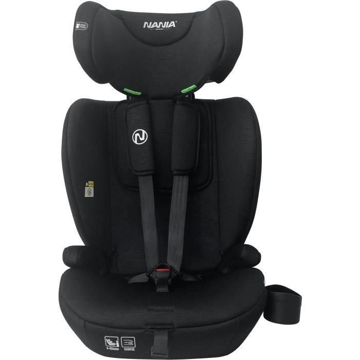 Silla de coche Isofix - NANIA - MILANO - Grupo 1/2/3 - I-size - Con reductor - Negro 3 Silla de coche Isofix - NANIA - MILANO - Grupo 1/2/3 - I-size - Con reductor - Negro 3