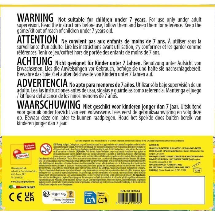 THE MOON ACADEMY LIS8008324110605 Cristales Mágicos - Kit Creativo con Purpurina, Piedras y Bases para Niños 4