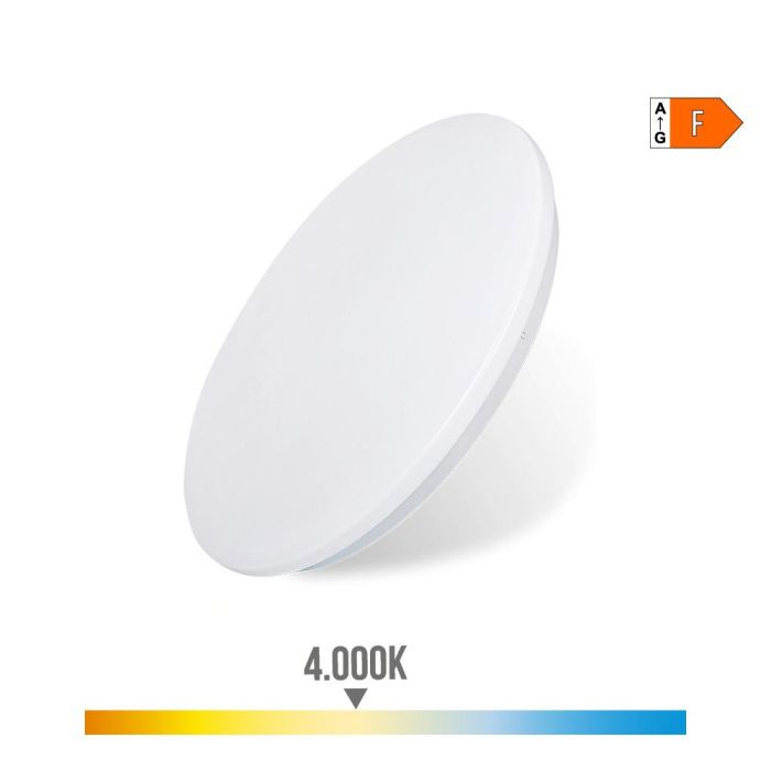 Edm Aplique led circular de superficie 18W 1820LM 4000K Ø32,5x6,2CM