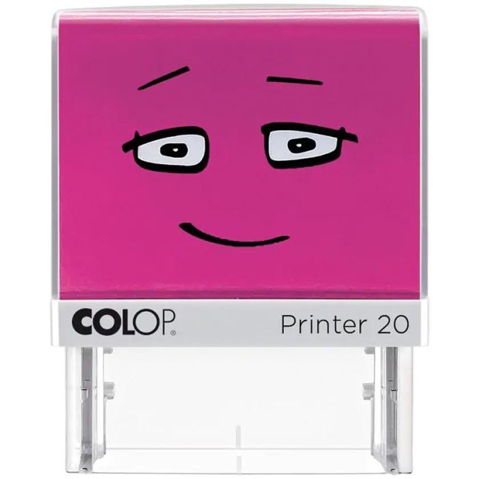 COLOP 164827 Sello Autoentintado “Gut” Escolar Rosa 38x14mm para Niños - Ideal para Maestros y Valoración Escolar