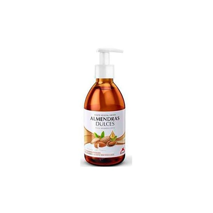 INTERSA Aceite de Almendras Dulces 500 ml para Hidratación Corporal y Masaje, Piel Suave y Lisa