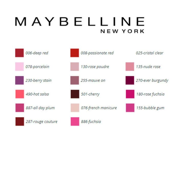 Pintaúñas Forever Strong Maybelline 2 Pintaúñas Forever Strong Maybelline 2