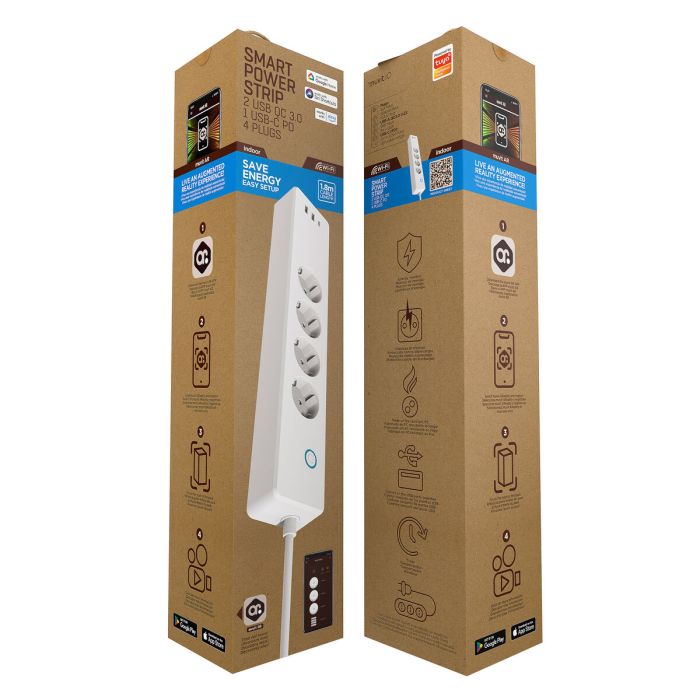 Enchufe Inteligente muvit iO HT-STS-04-03-EU Wi-Fi 1 Enchufe Inteligente muvit iO HT-STS-04-03-EU Wi-Fi 1