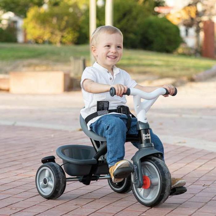 SMOBY - Baby Driver - Triciclo gris Baby Driver 3 SMOBY - Baby Driver - Triciclo gris Baby Driver 3