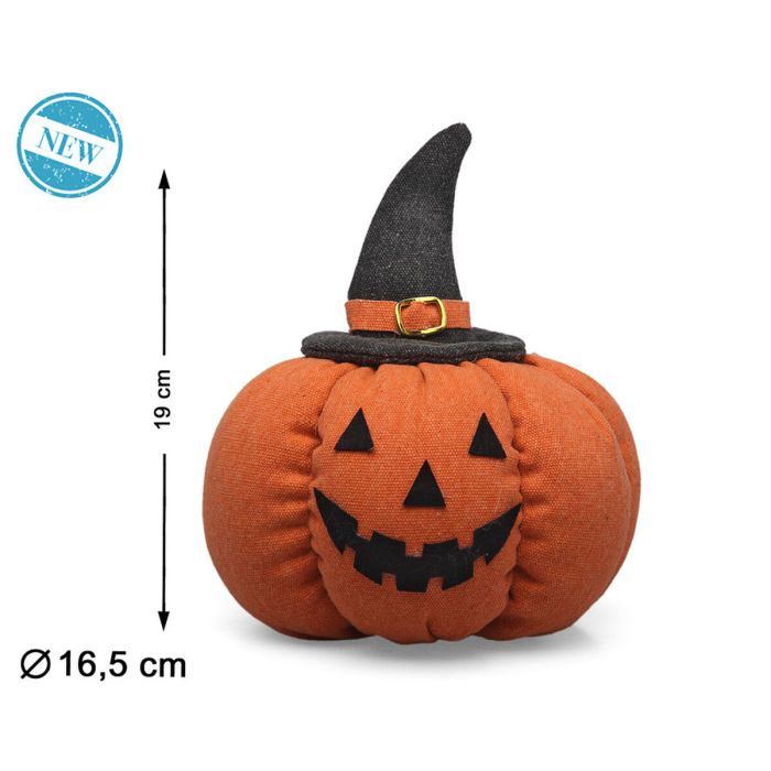 Decoración para Halloween 16,5 x 19,5 cm Calabaza 1 Decoración para Halloween 16,5 x 19,5 cm Calabaza 1