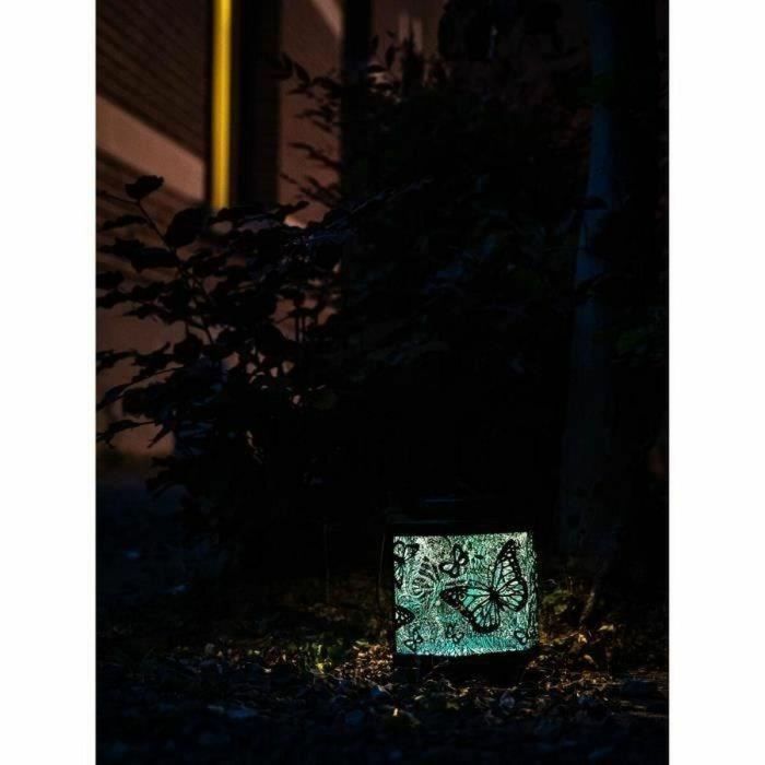 Garden Id Linterna Solar Papillon Ø13 h15 cm Autonomía 8 Horas Interruptor Pila AAA Recargable 70703578 2