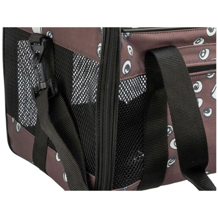 Bolso para Mascotas Trixie Marrón 26 × 27 × 42 CM 5 Bolso para Mascotas Trixie Marrón 26 × 27 × 42 CM 5