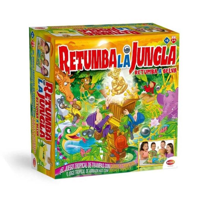 Juego Mesa Bizak Retumba La Jungla Juego Mesa Bizak Retumba La Jungla