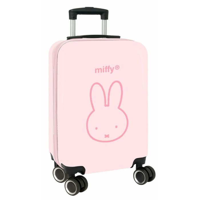 Safta Miffy Flores - Trolley de Cabina Rígida 20" - Maleta de Viaje Infantil para Niños 34,5x55x20 cm 3