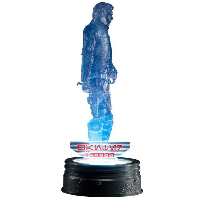 Hasbro Star Wars The Black Series Figura Han Solo Holocomm Collection con disco holográfico 2 Hasbro Star Wars The Black Series Figura Han Solo Holocomm Collection con disco holográfico 2