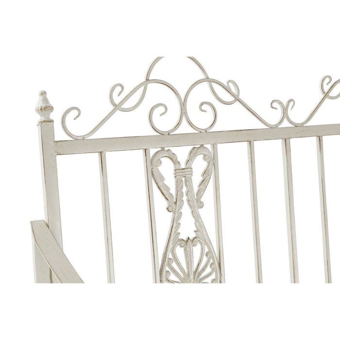 Mecedora DKD Home Decor Metal Aluminio Blanco (118 x 90 x 92 cm) 4 Mecedora DKD Home Decor Metal Aluminio Blanco (118 x 90 x 92 cm) 4