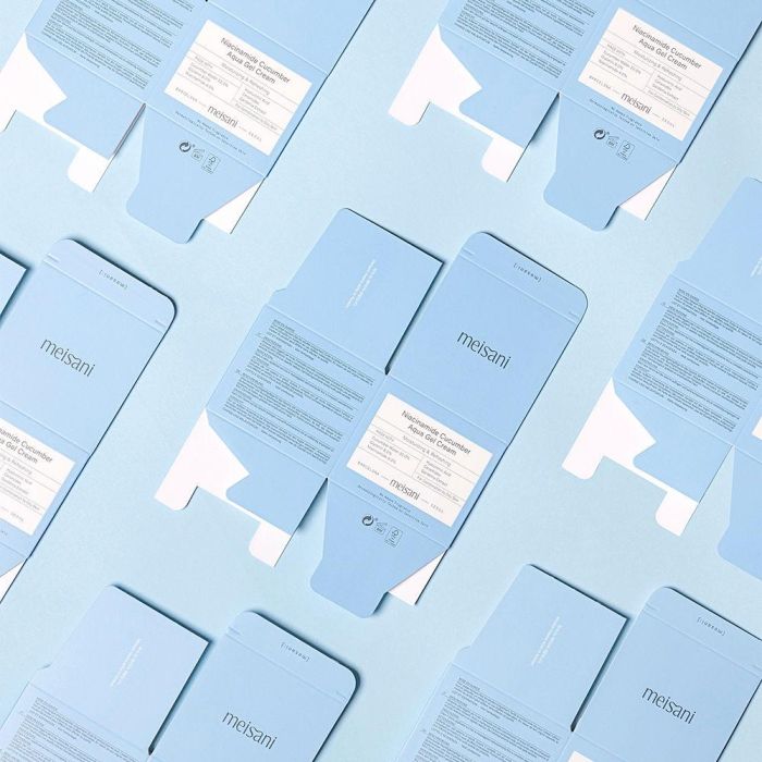 Meisani Niacinamida Pepino Aqua Gel Cream Tratamiento Facial Hidratante 50 ml 2