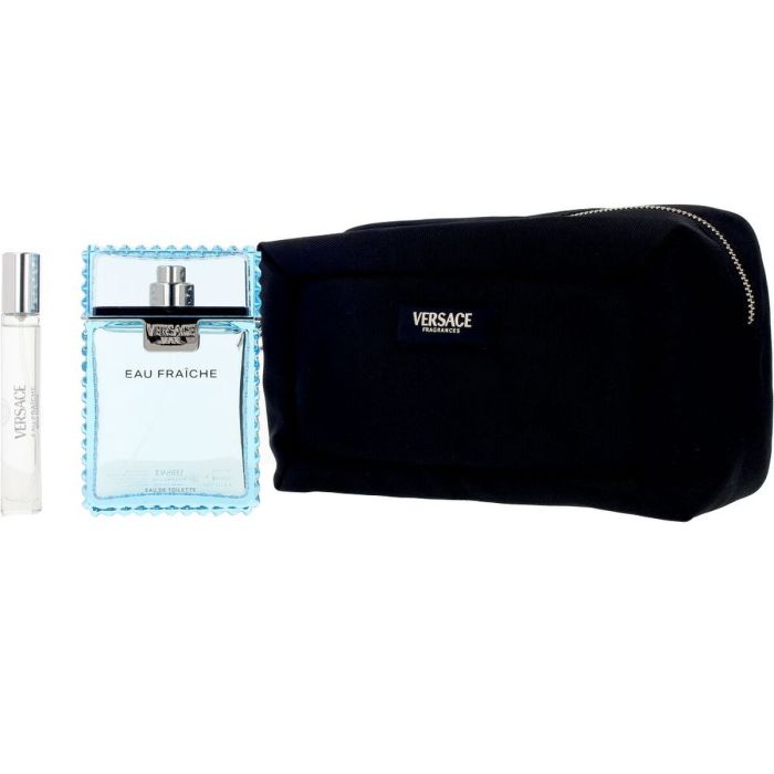 Set de Perfume Hombre Versace EAU FRAICHE MAN 3 Piezas