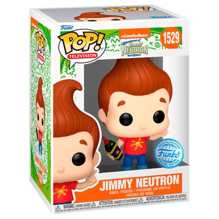 Funko Figura POP Jimmy Neutron Exclusive de Vinilo 9cm