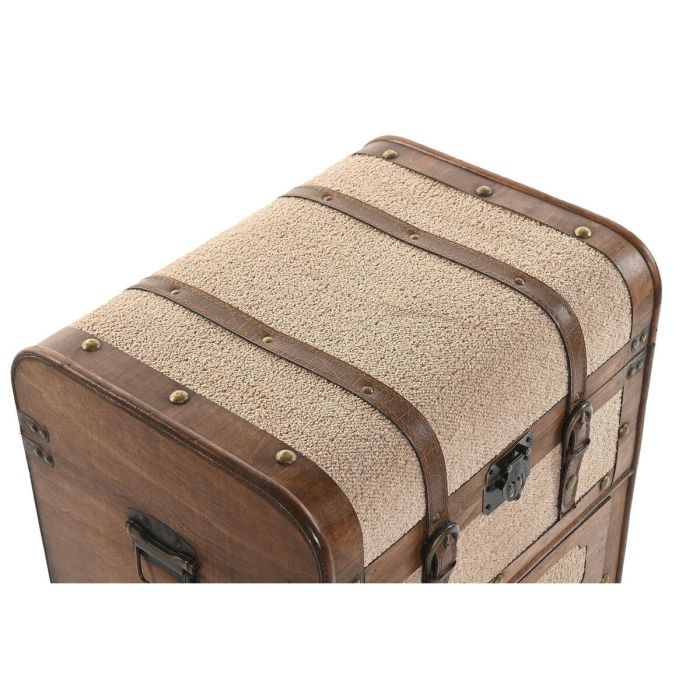 Cajonera Alpino DKD Home Decor Marron Beige 35 x 71.5 x 45 cm 7