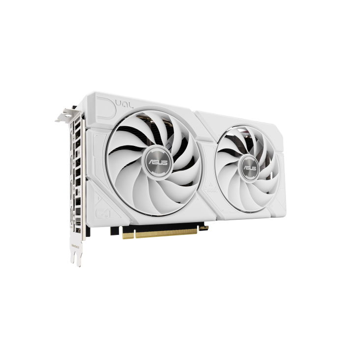 ASUS Dual -RTX4060TI-O8G-EVO-WHITE NVIDIA GeForce RTX 4060 Ti 8 GB GDDR6 10