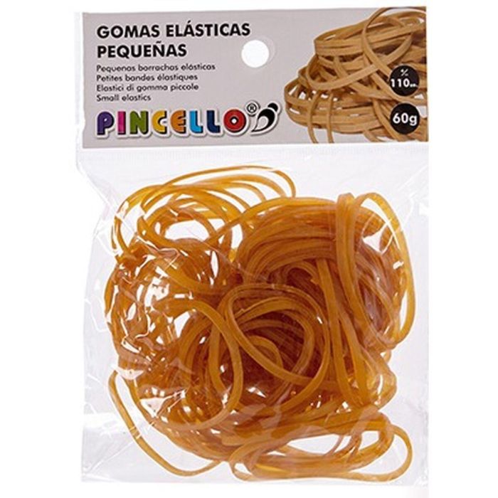 Gomas elásticas Pincello Amarillo (12 Unidades) 1