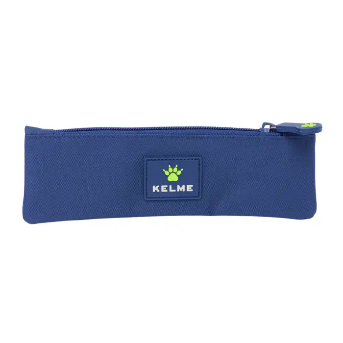Safta Estuche Portatodo Kelme Blue - Bolso Escolar con Una Cremallera, Dimensiones 60x10x200 mm 1