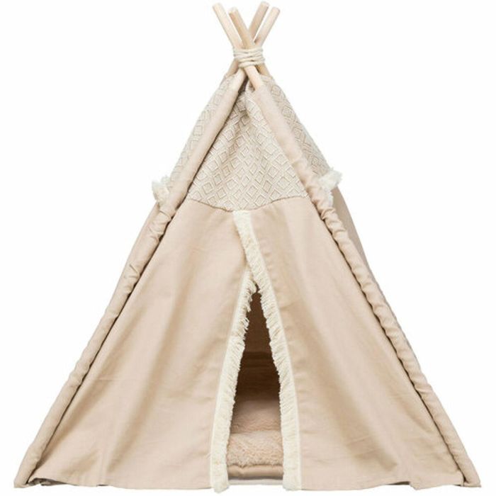 Cama para mascota Trixie Beige 55 × 65 × 55 cm 3 Cama para mascota Trixie Beige 55 × 65 × 55 cm 3