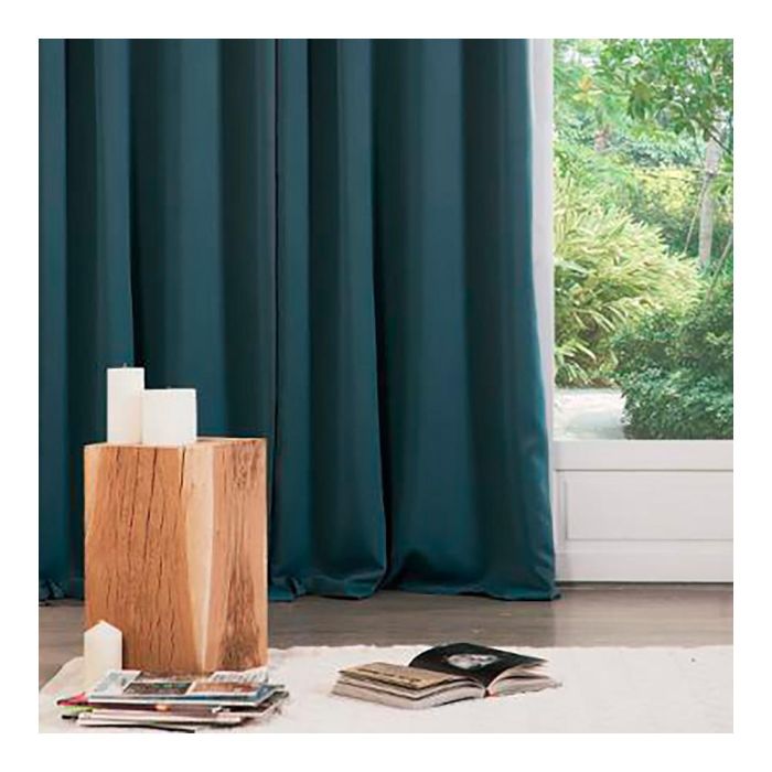 Atmosphera Pack 2 Unidades Cortina Ocultación Verde Hoja 135x240cm 1