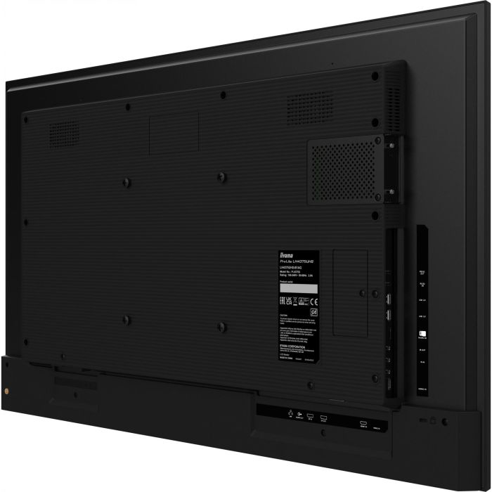 IIYAMA LH4375UHS-B1AG Pantalla IPS LCD 43" (108cm) 4K Ultra HD, HDMI, USB, Wifi, 24/7 para Señalización Digital 5