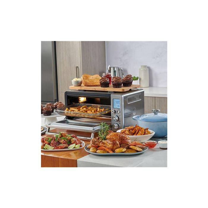 Sage SOV860BSS4EEU1 Horno de Aire Smart Air Fryer con 10 Funciones de Cocina 7 Sage SOV860BSS4EEU1 Horno de Aire Smart Air Fryer con 10 Funciones de Cocina 7
