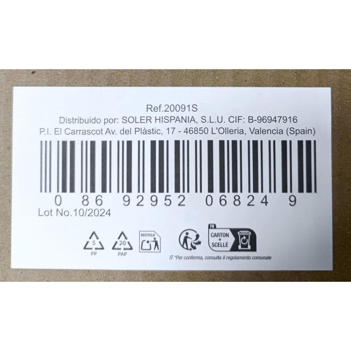 Lav Set de 6 Vasos de Cerveza Belek 375 cc (8 Cajas) 6