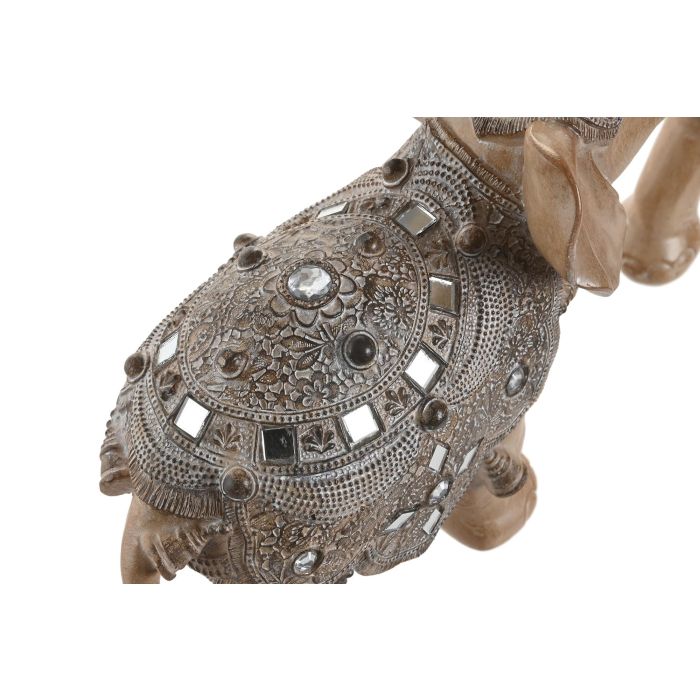 Figura Indio DKD Home Decor Beige 11 x 22.5 x 22.5 cm (4 Unidades) 2 Figura Indio DKD Home Decor Beige 11 x 22.5 x 22.5 cm (4 Unidades) 2