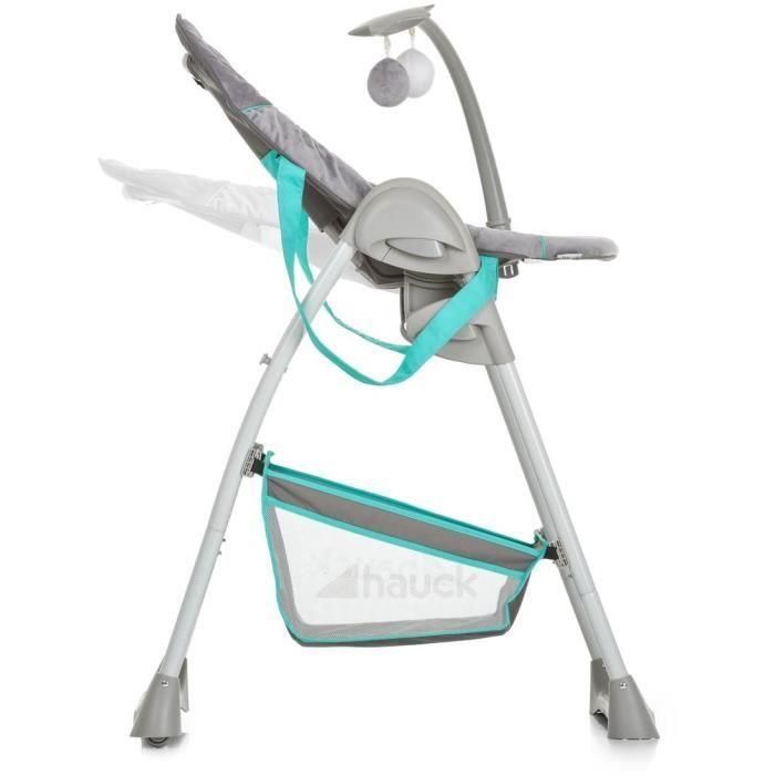 HAUCK Trona evolutiva 2 en 1 Sit'N Relax - Tumbona y Silla con Arco de Juego, Arnés de Seguridad y Diseño de Corazones 3