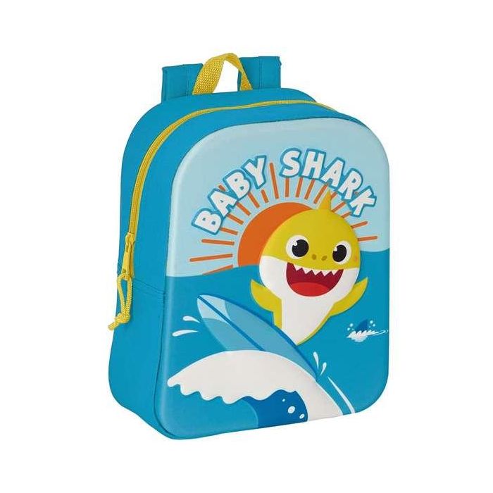 Mochila Escolar Baby Shark 3D Azul 22 x 27 x 10 cm 1 Mochila Escolar Baby Shark 3D Azul 22 x 27 x 10 cm 1