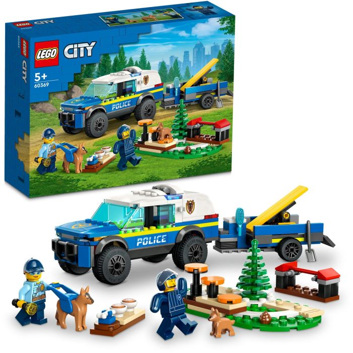 LEGO City Entrenamiento Móvil para Perros Policía Juego de Construcción 197 Piezas para Niños y Niñas a partir de 5 Años 3