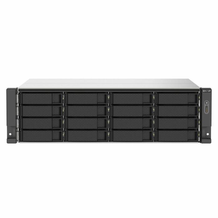 Almacenamiento en Red NAS Qnap TS-1673AU-RP-16G Negro Gris Negro/Gris AMD Ryzen V1500B Almacenamiento en Red NAS Qnap TS-1673AU-RP-16G Negro Gris Negro/Gris AMD Ryzen V1500B