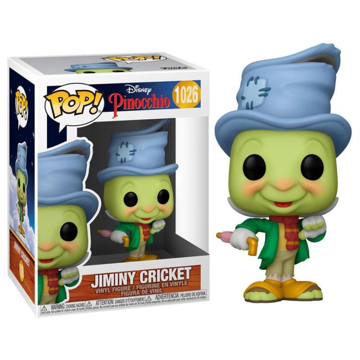 Figura POP Disney Pinocho Street Jiminy Cricket 0 Figura POP Disney Pinocho Street Jiminy Cricket 0