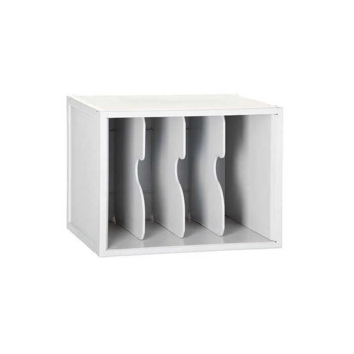 Archivo 2000 Módulo Archisystem con 3 separadores verticales 356x474x362 mm Gris 8103EV GS