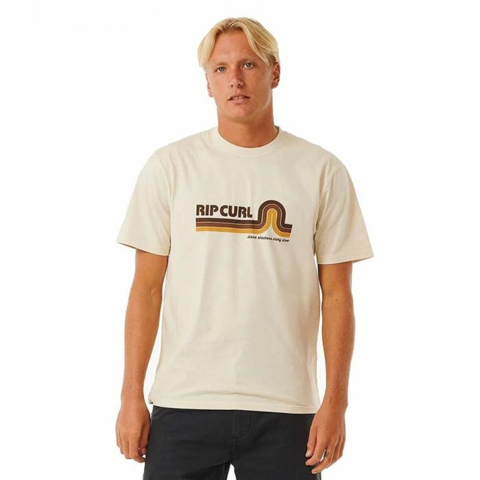 Camiseta de Manga Corta Hombre Rip Curl Surf Revival Mumma Blanco Cálido XL 0 Camiseta de Manga Corta Hombre Rip Curl Surf Revival Mumma Blanco Cálido XL 0