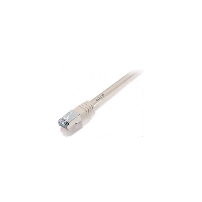 EQUIP Cable de Red Patch Cat5e SF/UTP 2xRJ45, 5m, Gris, Para Conexión de Redes