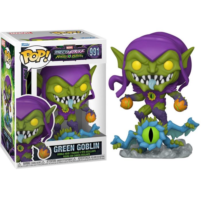 FUNKO Figura POP Marvel Monster Hunters Green Goblin Vinilo 9cm