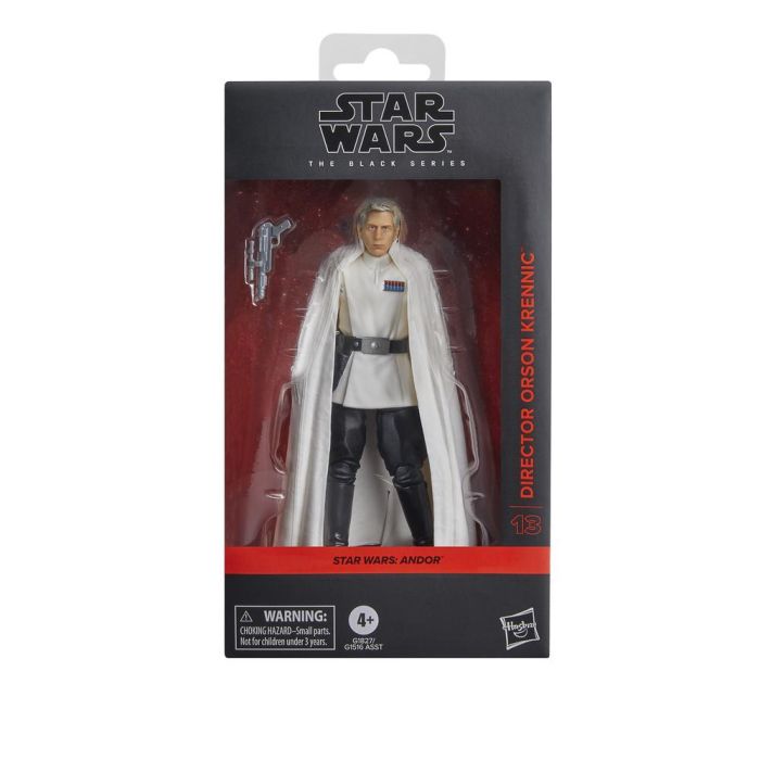 Hasbro Figura de Acción Star Wars The Black Series Director Orson Krennic Serie Andor 15 cm Hasbro Figura de Acción Star Wars The Black Series Director Orson Krennic Serie Andor 15 cm