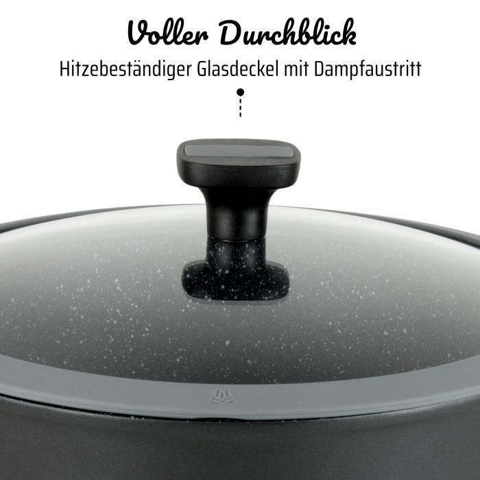 GSW GSW4005643167857 Olla de aluminio fundido EASY CLICK 24 cm para Inducción 2