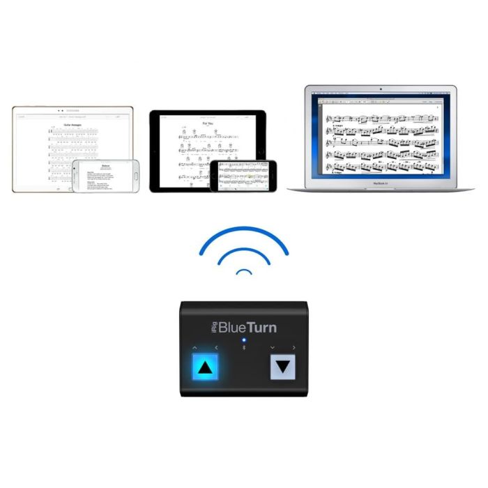 Cambiador De Página Bluetooth Para Iphone, Ipad, Mac Y Android 2 Cambiador De Página Bluetooth Para Iphone, Ipad, Mac Y Android 2