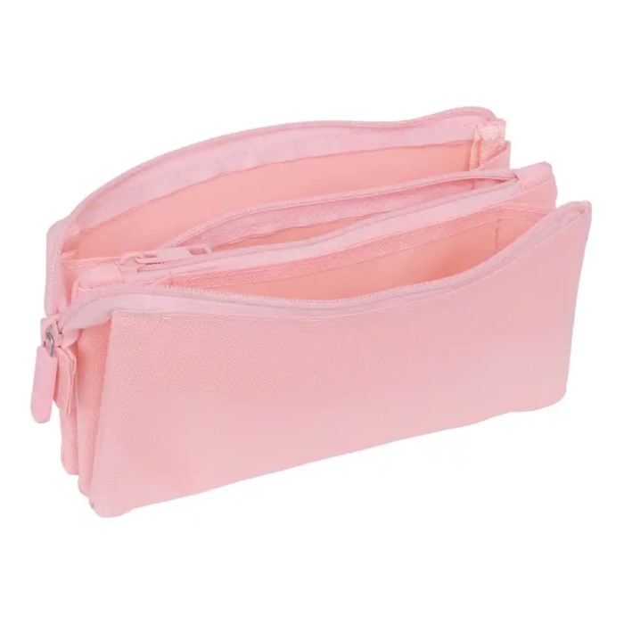 Safta Portatodo Triple Kappa Basics Rosa 22x12x3 cm 2