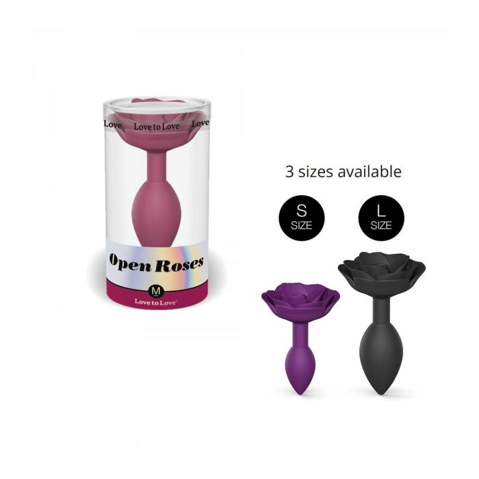 Plug Anal Love to Love 6032411 Rojo 3 Plug Anal Love to Love 6032411 Rojo 3